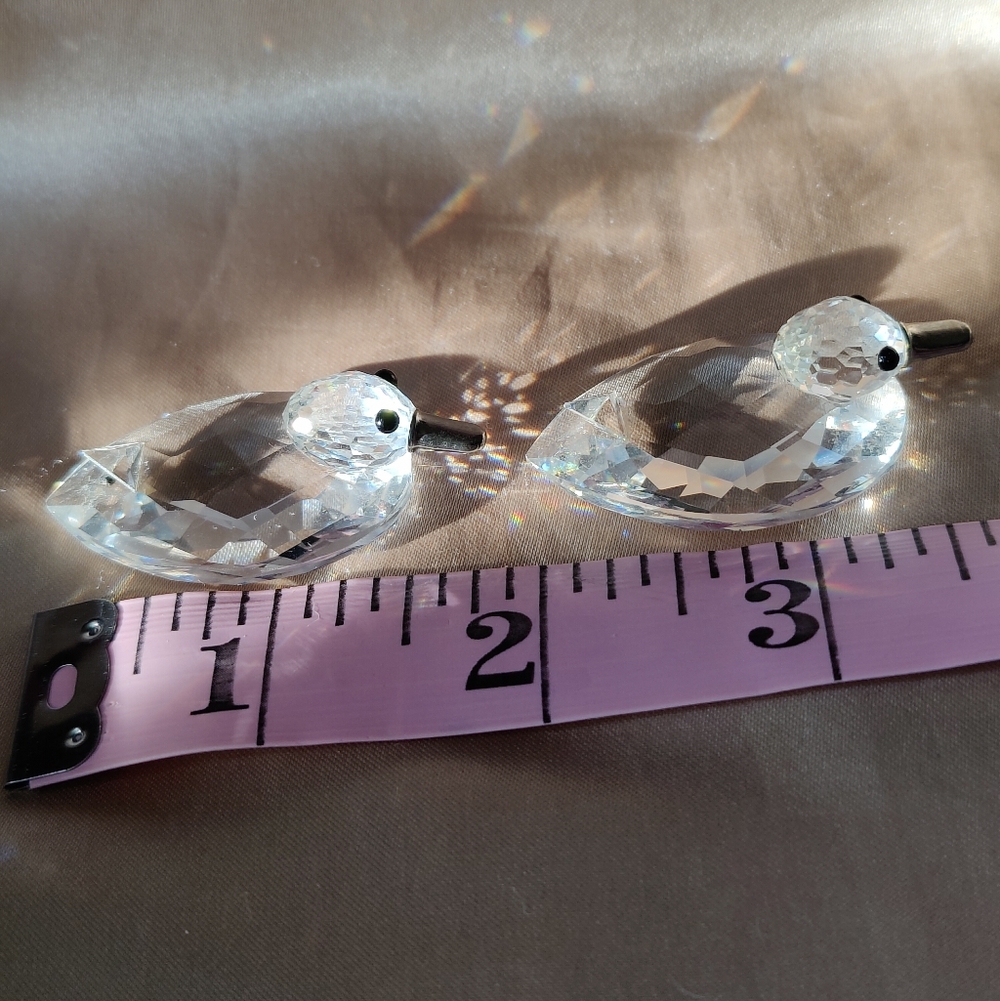 Swarovski Crystal Mallard Duck Figurines - Picture 7 of 8
